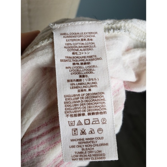 Free People Pukka Tee Top Tassel Boho Romantic Artsy Feminine Fairy Lightweight - Picture 5 of 5